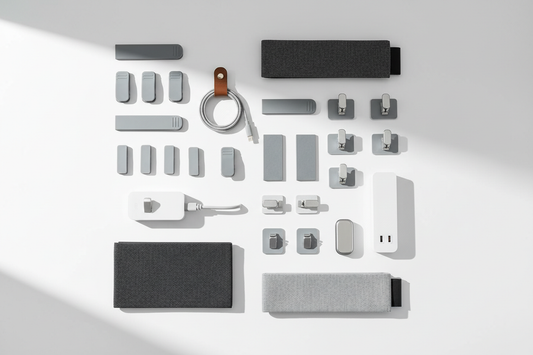 Best cable management products 2026 - silicone cable clips, magnetic under-desk clips, cable organizers