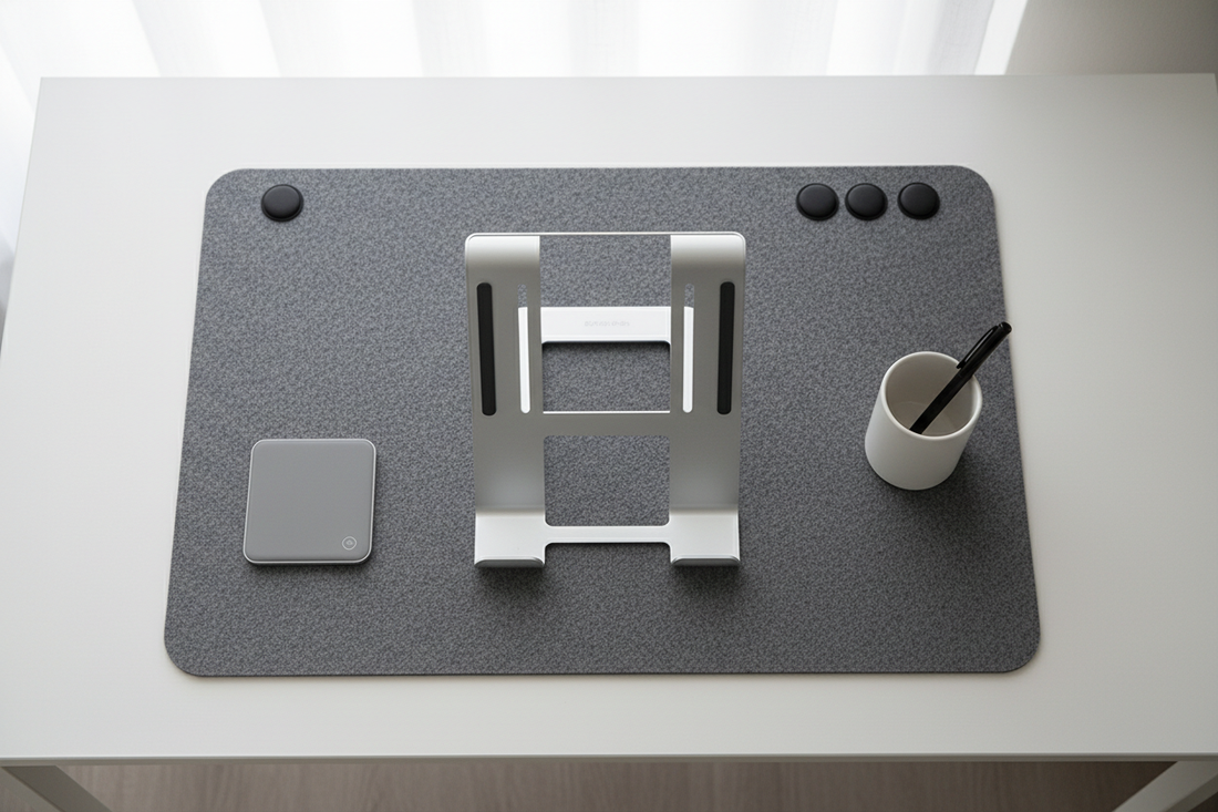 Best desk accessories for productivity in 2026 - laptop stand, cable clips, desk mat