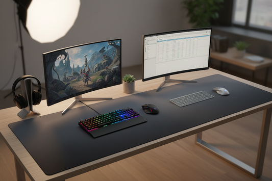 Best desk mats for gaming and work 2026 - oversized mouse pad desk mat comparison