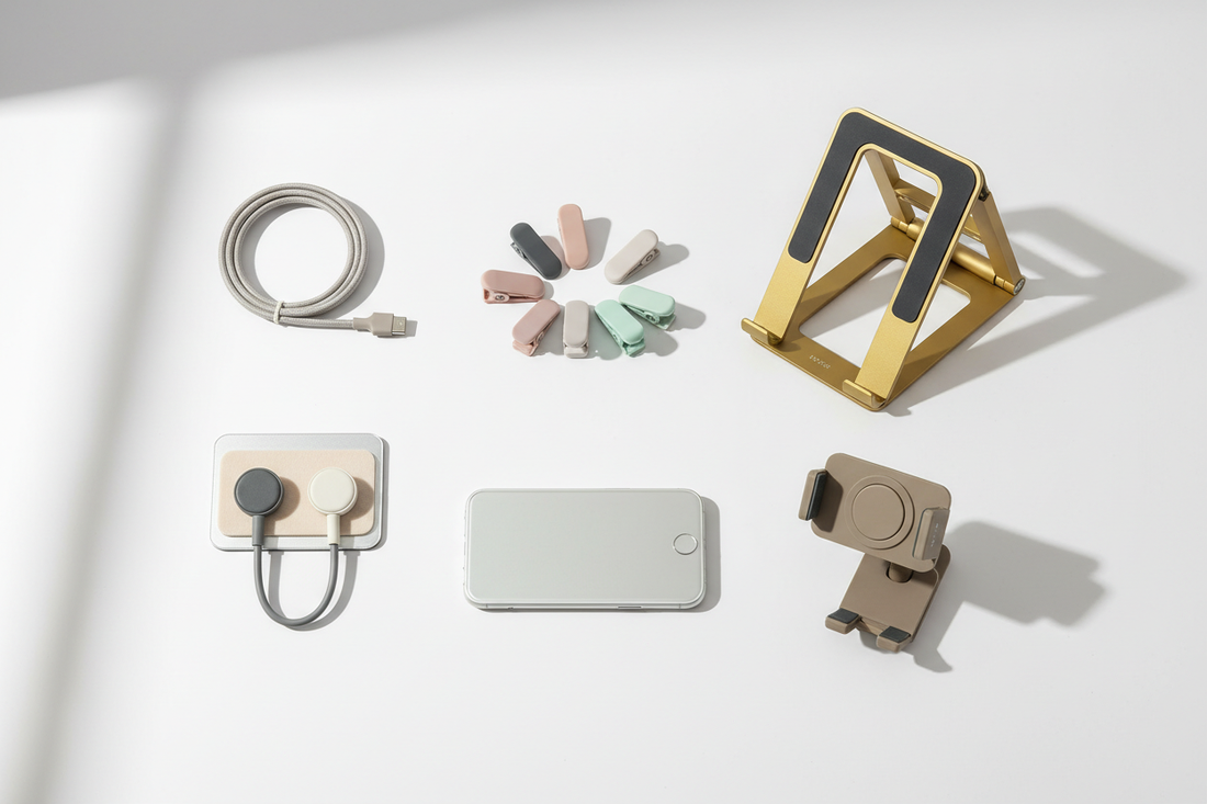 Best tech accessories under $15 in 2026 - cable clips, phone holder, laptop stand affordable picks