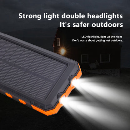 Solar Power Bank 10000mAh | Compass & SOS Edition