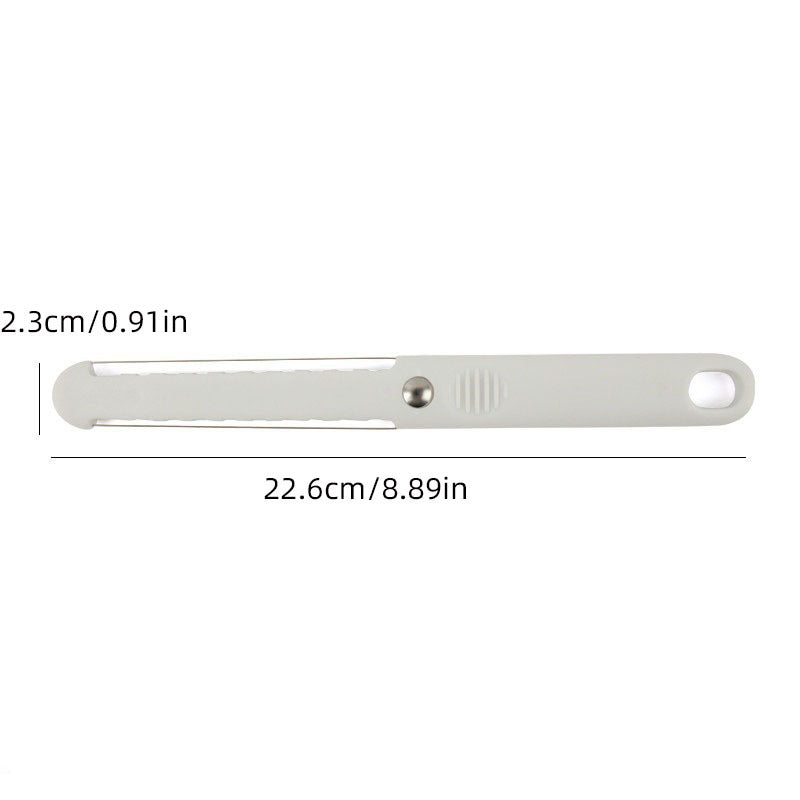 Food-Grade Plastic Knife Set – Butter, Pizza & Cheese