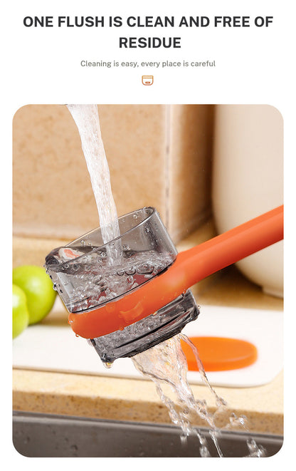 Vegetable Peeler with Built-In Storage Container