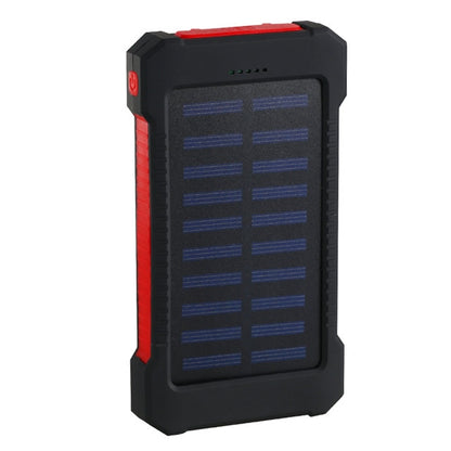 Solar Power Bank 20000mAh Waterproof with LED Light