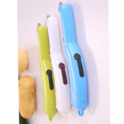 Electric Apple & Vegetable Peeler – Automatic Kitchen Tool