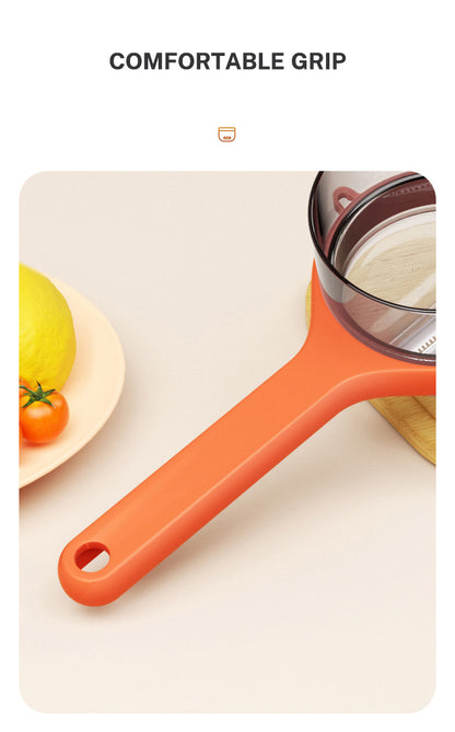 Vegetable Peeler with Built-In Storage Container