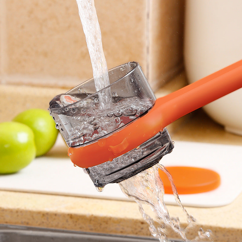 Vegetable Peeler with Built-In Storage Container