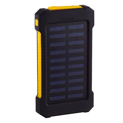 Solar Power Bank 20000mAh Waterproof with LED Light
