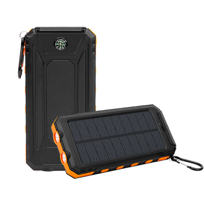 Solar Power Bank 10000mAh | Compass & SOS Edition