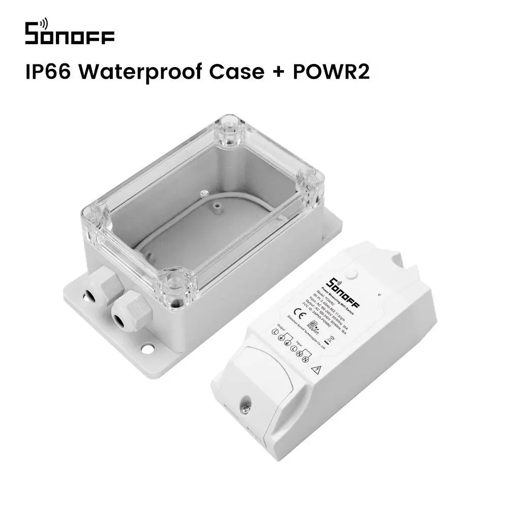 SONOFF IP66 Waterproof Case – Smart WiFi Switch Junction Box
