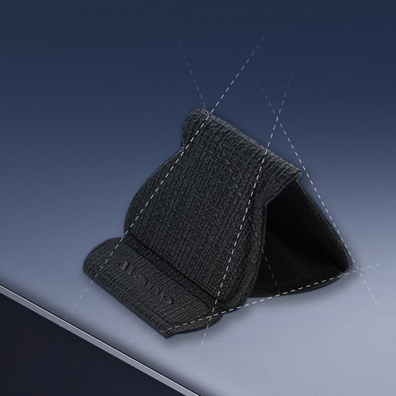 Portable laptop cooling risers helping a remote worker improve screen height and sitting posture