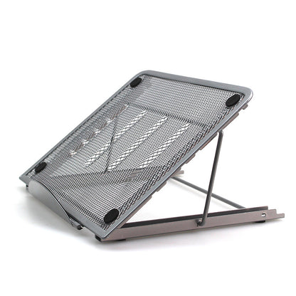 Compact foldable laptop and tablet stand base for professional desk setups